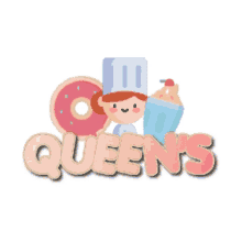 dont steal roblox queen cafe queens sweets pastries logo