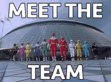Meet The Team GIF - Power Rangers Meet The Team Team GIFs