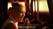 Gwen Stefani Checkin In To Check You Out GIF - Gwen Stefani Checkin In To Check You Out Checking You Out GIFs