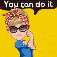 You Can Do It Strong Woman GIF - You Can Do It Strong Woman Flex GIFs