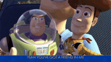 Yeah Youve Got A Friend In Me Woody GIF - Yeah Youve Got A Friend In Me Woody Buzz Lightyear GIFs