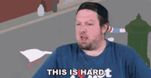This Is Hard Rocco Botte GIF - This Is Hard Rocco Botte Difficult GIFs