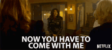 Now You Have To Come With Me Michelle Gomez GIF - Now You Have To Come With Me Michelle Gomez Mary Wardwell GIFs
