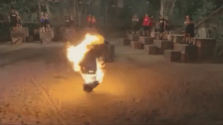 The Challenge,Fire Pit,MTV,Fire Fail,gif,animated gif,gifs,meme.