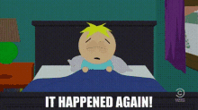 South Park Butters GIF - South Park Butters It Happened Again GIFs