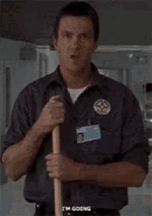 threat janitor scrubs im going to kill you threat janitor scrubs im going to kill you