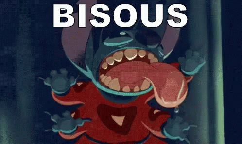 Bisous Baveux GIF - Bisous Baveux - Discover & Share GIFs