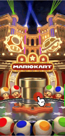 Gold Pipe Mario Kart Tour GIF - Gold Pipe Mario Kart Tour Nintendo GIFs