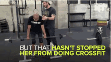 Old Lady Crossfit GIF - Old Lady Crossfit That Hasnt Stopped Her GIFs