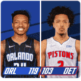 Orlando Magic (119) Vs. Detroit Pistons (103) Post Game GIF - Nba Basketball Nba 2021 GIFs