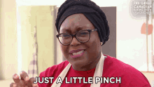 Just A Little Pinch The Great Canadian Baking Show GIF - Just A Little Pinch The Great Canadian Baking Show Gcbs GIFs