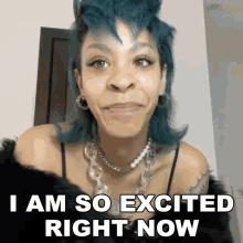 I Am So Excited Right Now Rico Nasty GIF - I Am So Excited Right Now Rico Nasty I Am So Thrilled Right Now GIFs