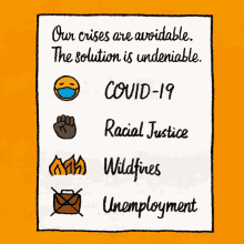 Our Crises Are Avoidable The Solution Is Undeniable GIF - Our Crises Are Avoidable The Solution Is Undeniable Covid19 GIFs