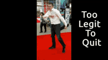 Too Legit To Quit Dancing Too Legit To Quit Caption GIF - Too Legit To Quit Dancing Too Legit To Quit Caption Timothy Mc Gaffin Ii GIFs