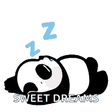 Panda Sleep GIF - Panda Sleep Sweet Dreams GIFs