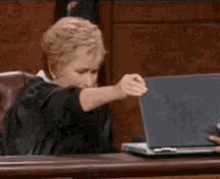 judge judy this aint it closing laptop enough enough internet