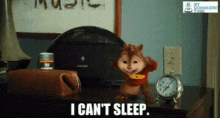 Alvin And The Chipmunks I Cant Sleep GIF - Alvin And The Chipmunks I Cant Sleep Alvin GIFs