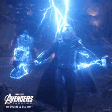 Avengers Endgame Power GIF - Avengers Endgame Power Thor GIFs