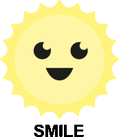 Smile Sun Sticker - Smile Sun Smile Sun Stickers