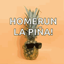Pineapple Sunglasses GIF - Pineapple Sunglasses Homerun La Piña GIFs