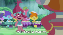 We Have A Party Poppy GIF - We Have A Party Poppy Trolls GIFs