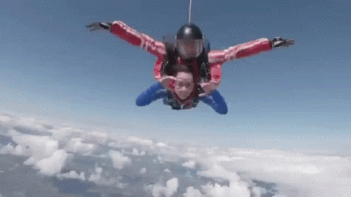 Skydiving I Love You GIF - Skydiving I Love You Love GIFs