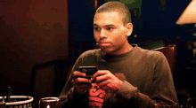 Awkward Chris Brown GIF - Awkward Chris Brown Eyebrow Raise GIFs