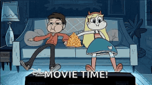 Star Vs The Forces Of Evil Couple GIF - Star Vs The Forces Of Evil Couple Nachos GIFs