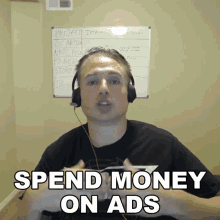 Spend Money On Ads Luke Ciciliano GIF - Spend Money On Ads Luke Ciciliano Freecodecamp GIFs