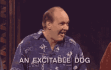 Whose Line Is It Anyway Colin Mochrie GIF - Whose Line Is It Anyway Colin Mochrie Excitable Dog GIFs