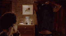 Nate Taking Off His Shirt GIF - Htgawm How To Get Away With Murder Nate GIFs