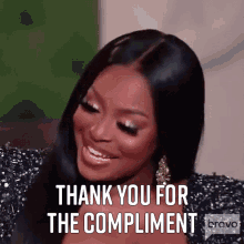 Thank You For The Compliment Married To Medicine GIF - Thank You For The Compliment Married To Medicine Thanks For The Good Gesture GIFs