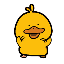 yellow duckling yellow duck cute happy