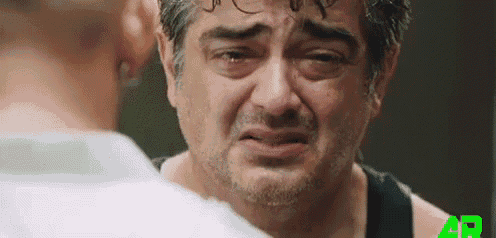 Vedhalam Crying GIF - Vedhalam Crying Smiling - Discover & Share GIFs