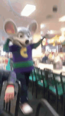 Chuck E Cheese Excited GIF - Chuck E Cheese Excited Mascots GIFs