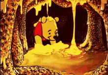 Winnie The Pooh Honey GIF - Winnie The Pooh Honey Yummy GIFs