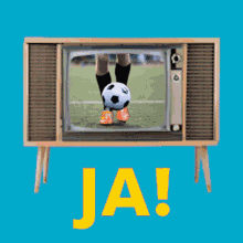 Football On Tv Tv GIF - Football On Tv Tv Soccer GIFs