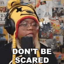 Dont Be Scared Aychristene GIF - Dont Be Scared Aychristene Aychristenegames GIFs