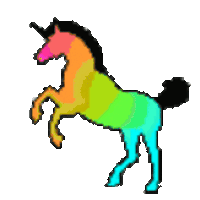 Colorful Unicorn Sticker - Colorful Unicorn Stickers