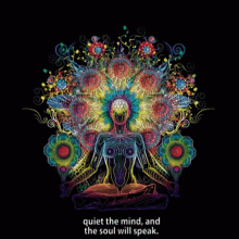 Quiet The Mind Chakras GIF - Quiet The Mind Chakras Lights GIFs