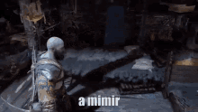 A Mimir Kratos A Mimir Meme GIF - A Mimir Kratos A Mimir Meme God Of War Ragnarok GIFs