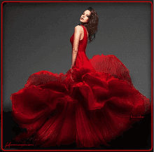 Girl Red Dress GIF - Girl Red Dress GIFs