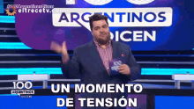 Un Momento De Tension Dario Barassi GIF - Un Momento De Tension Dario Barassi 100argentinos Dice GIFs