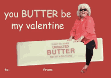 Butter Be My Valentines Day Card GIF - Vdaycards Valentines Day GIFs