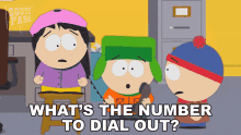 Whats The Number To Dial Out Wendy Testaburger GIF - Whats The Number To Dial Out Wendy Testaburger Kyle Broflovski GIFs