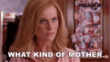 What Kind Of Mother Do You Think I Am Mrs George GIF - What Kind Of Mother Do You Think I Am Mrs George Mean Girls GIFs