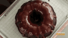 Chocolate Bundt Cake GIF - Chocolate Cake Bundt GIFs