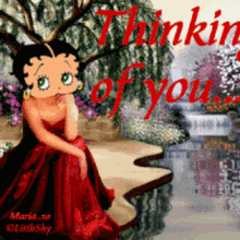 Thinking Of You Betty Boop GIF - Thinking Of You Betty Boop Cute GIFs