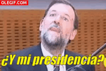 Mariano Rajoy Mirando Al Vacio GIF - Mariano Rajoy Entrevista Presidencia España GIFs