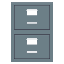 file cabinet objects joypixels storage record keeper